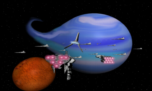 Weird thing happend in space :)